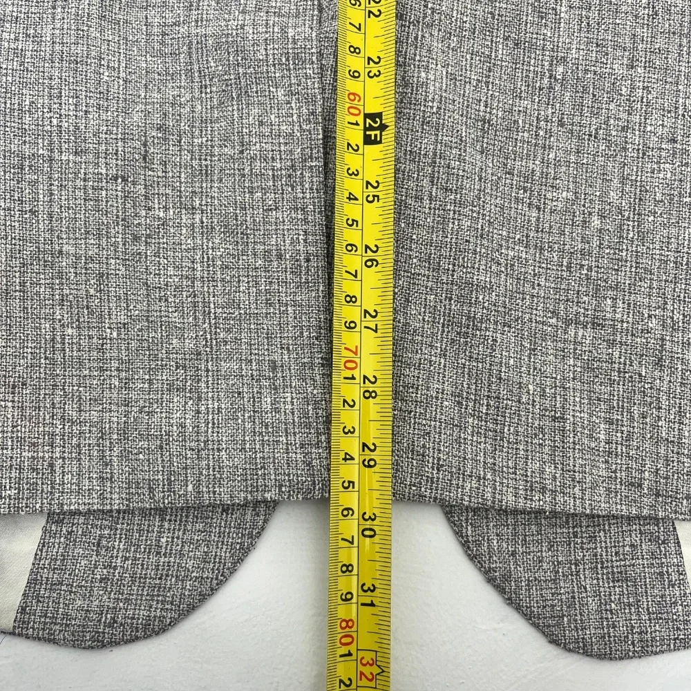 Barrington Mens 44S Single Breasted Sport Coat Gray‎ Low Moisture Utility Press